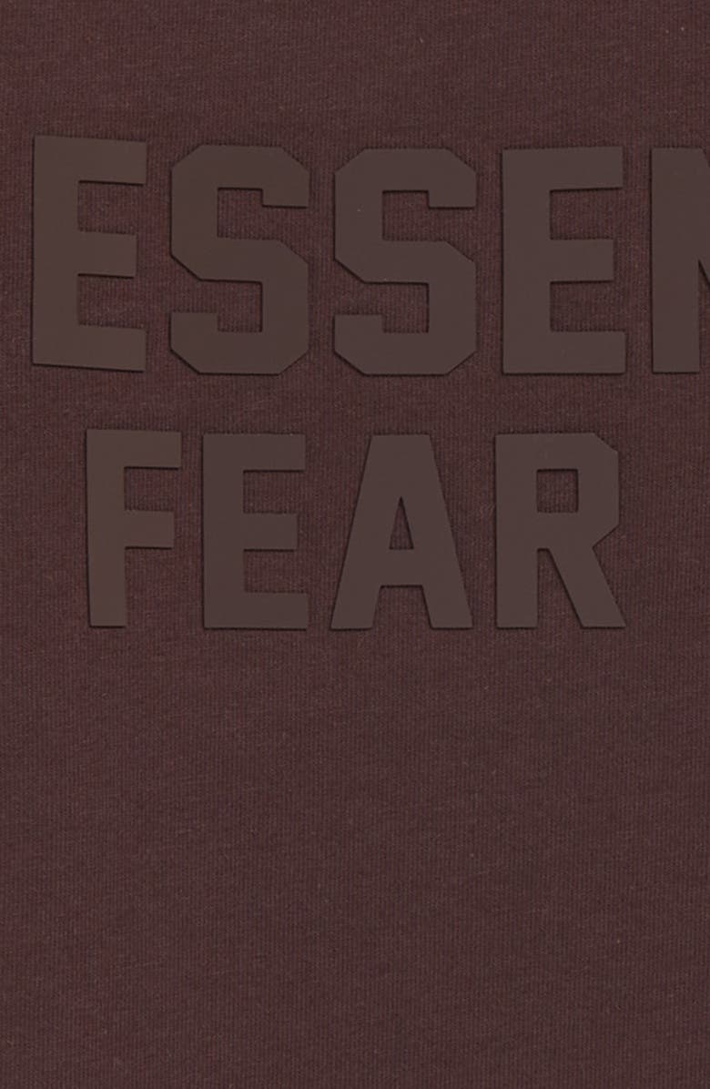 Fear of God Essentials Kids' Essentials Mock Neck Graphic Tee, Alternate, color, 