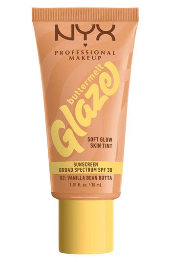 Nyx Professional Makeup Buttermelt Glaze Soft Glow Skin Tint Spf 30