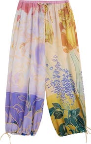 Desigual Floral Print Balloon Pants