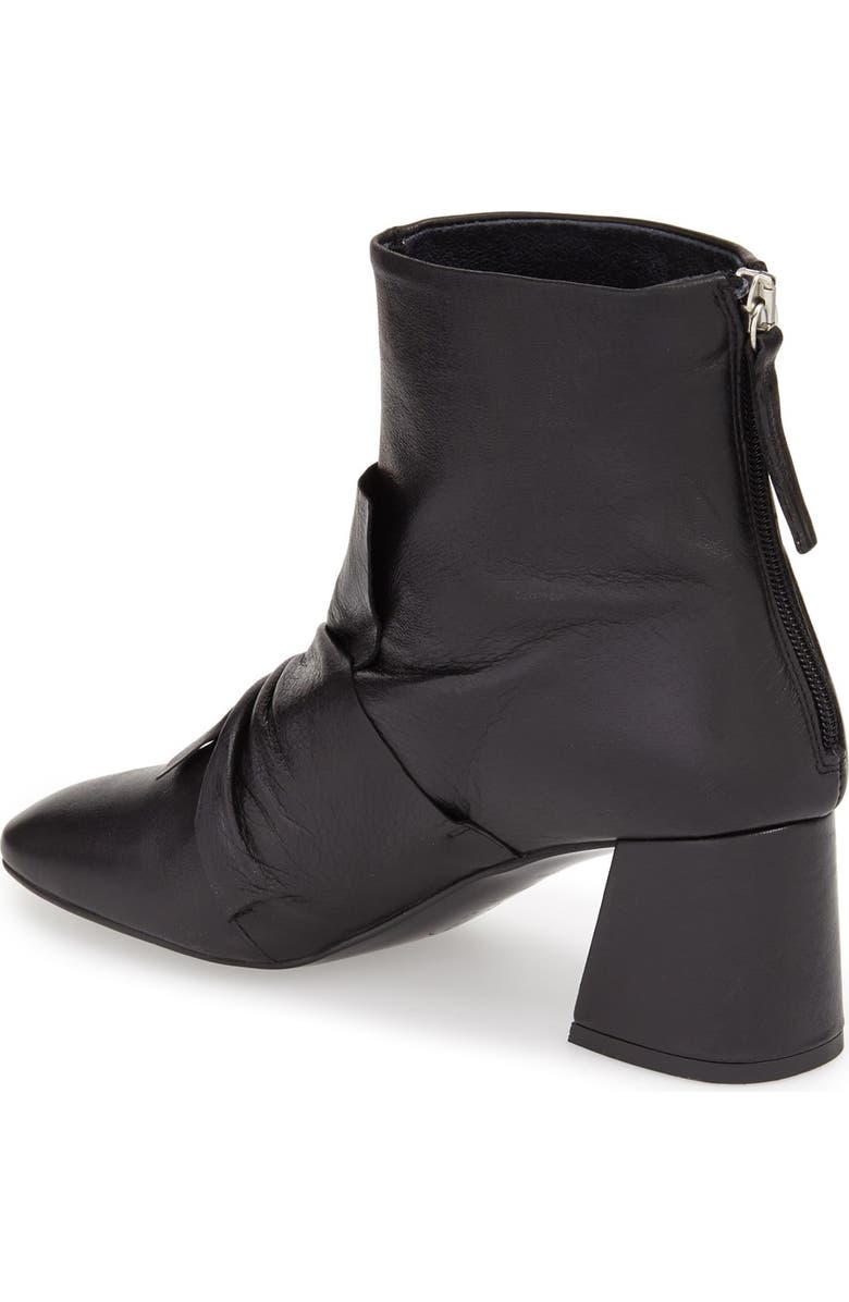 Topshop 'Marilyn' Square Toe Bow Bootie, Alternate, color,