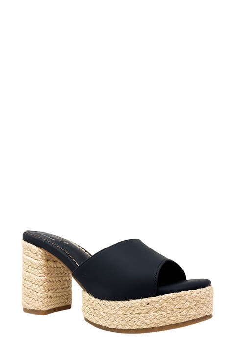 Elvira Platform Slide Sandal (Women)