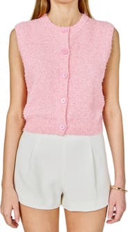 Endless Rose Textured Sweater Vest