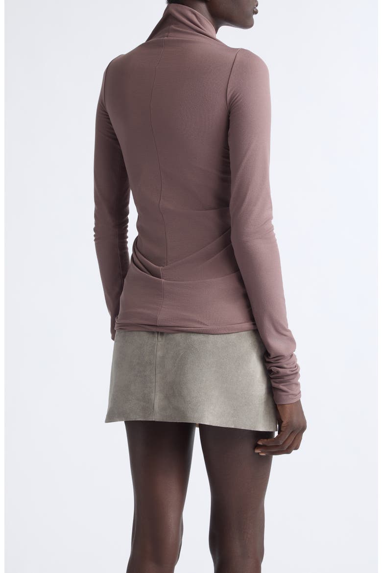 Prong Cutout Long Sleeve Top, Alternate, color, GRAPE
