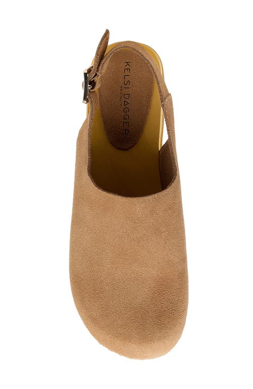 Kelsi Dagger Brooklyn Nash Slingback Platform Clog In Brown