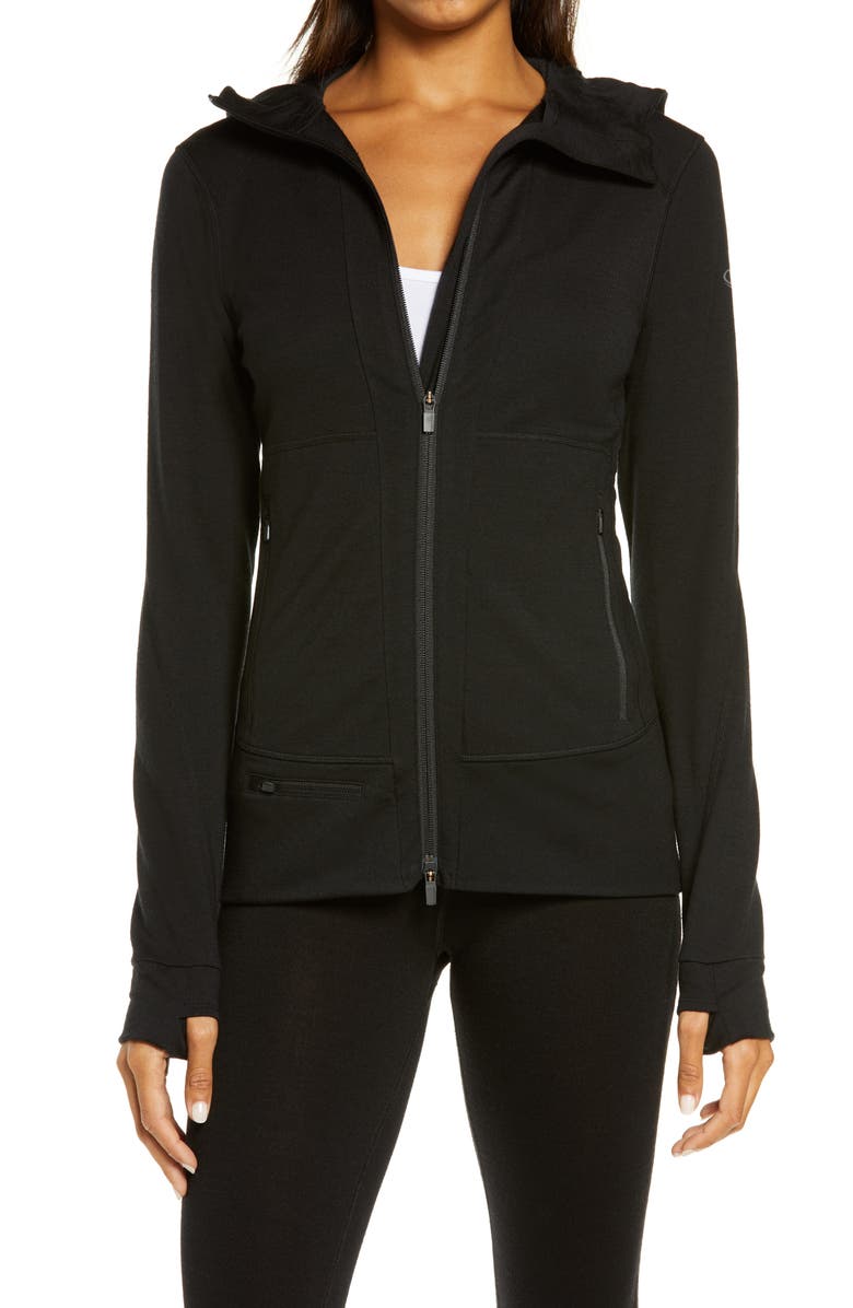 Icebreaker Quantum II Full Zip Hoodie, Main, color,