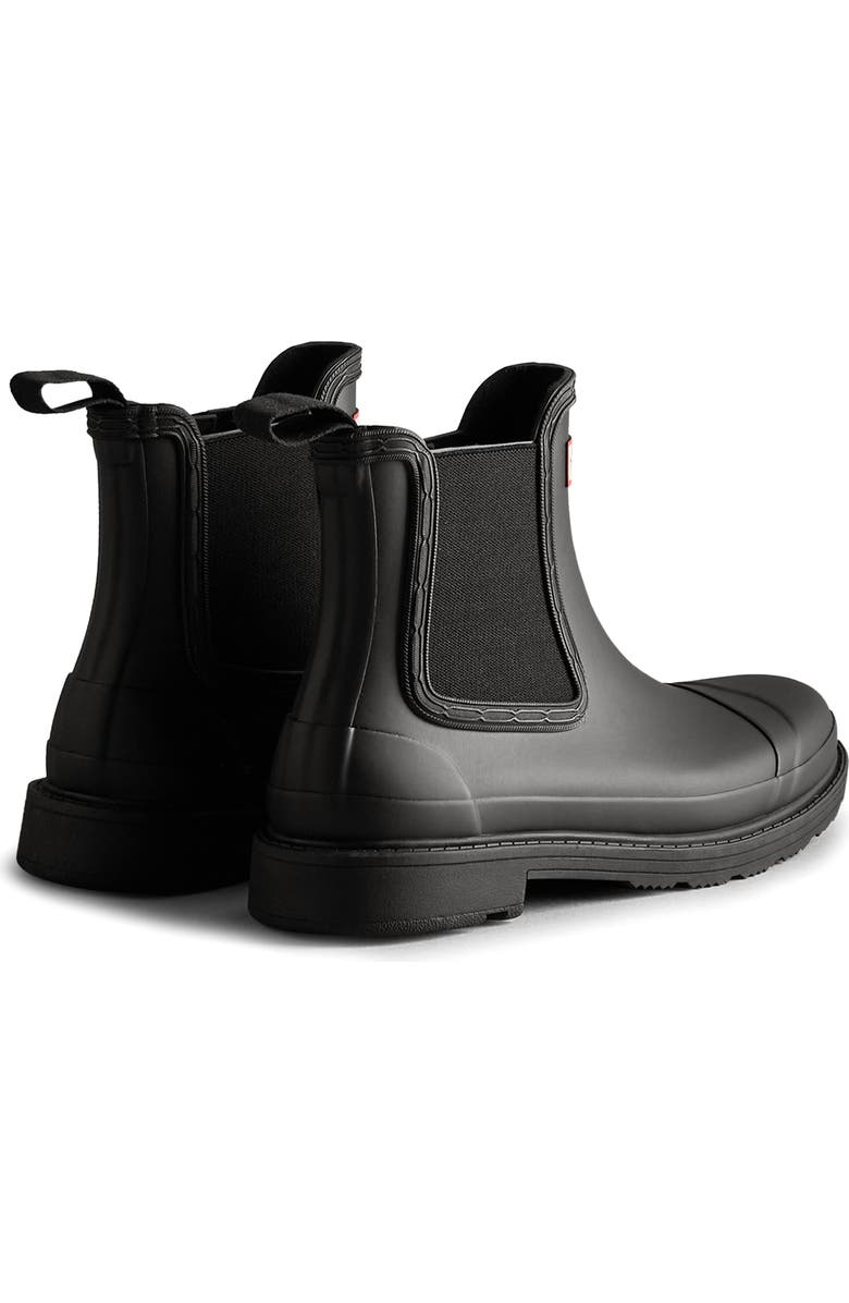 Hunter Commando Waterproof Chelsea Boot, Alternate, color,