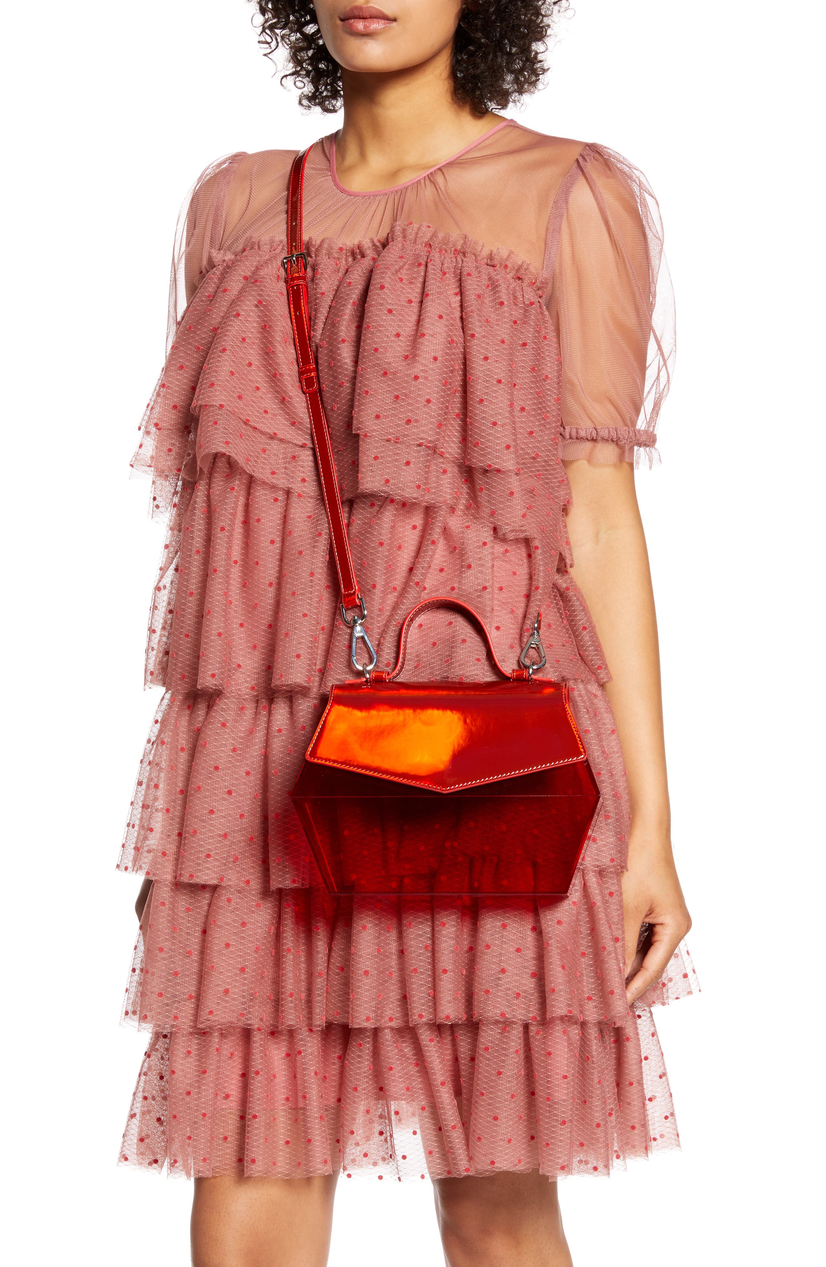 Halogen<sup>®</sup> x Atlantic-Pacific Transparent Crossbody Bag, Alternate, color, 