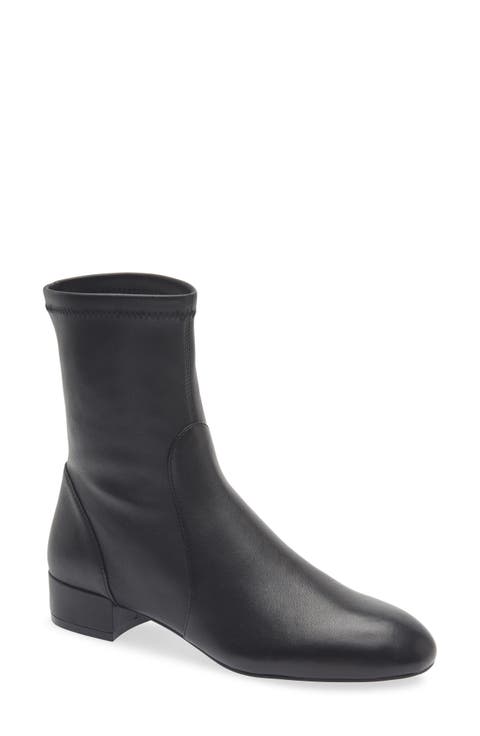 Odetta City 25 Stretch Leather Bootie