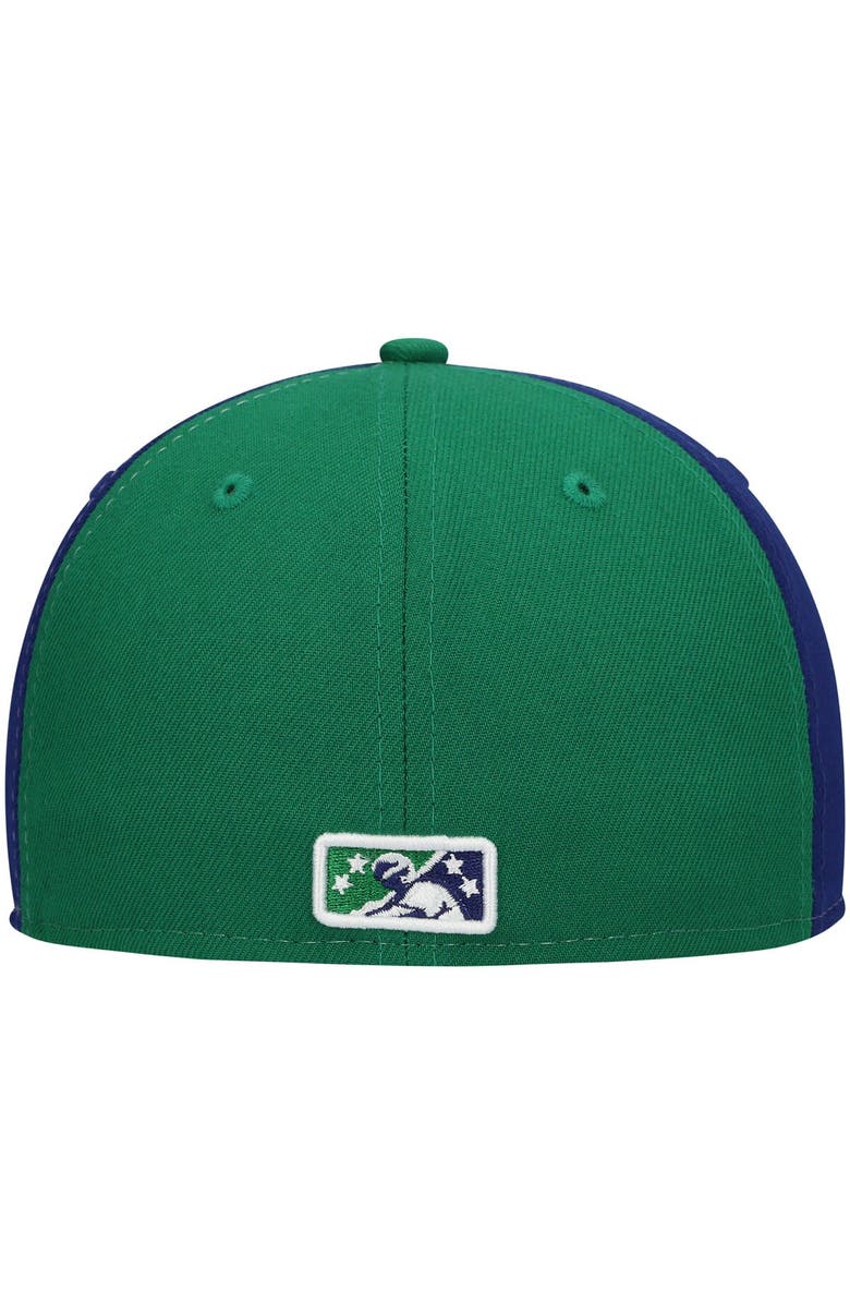 New Era Men's New Era White Hartford Yard Goats Authentic Collection Team Alternate 59FIFTY Fitted Hat, Alternate, color, 