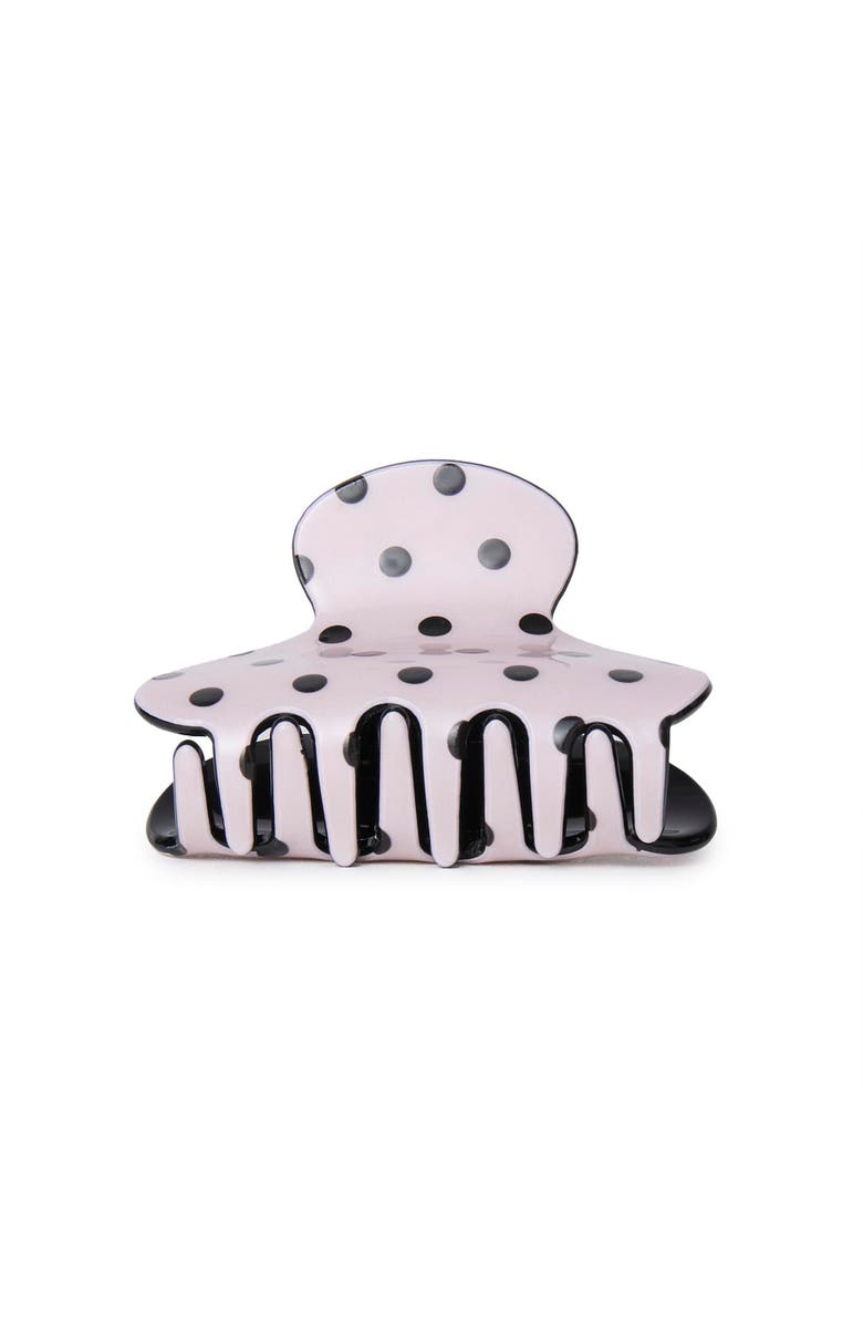 Lele Sadoughi MiniPolka Dot Claw Clip, Alternate, color, Blush 650