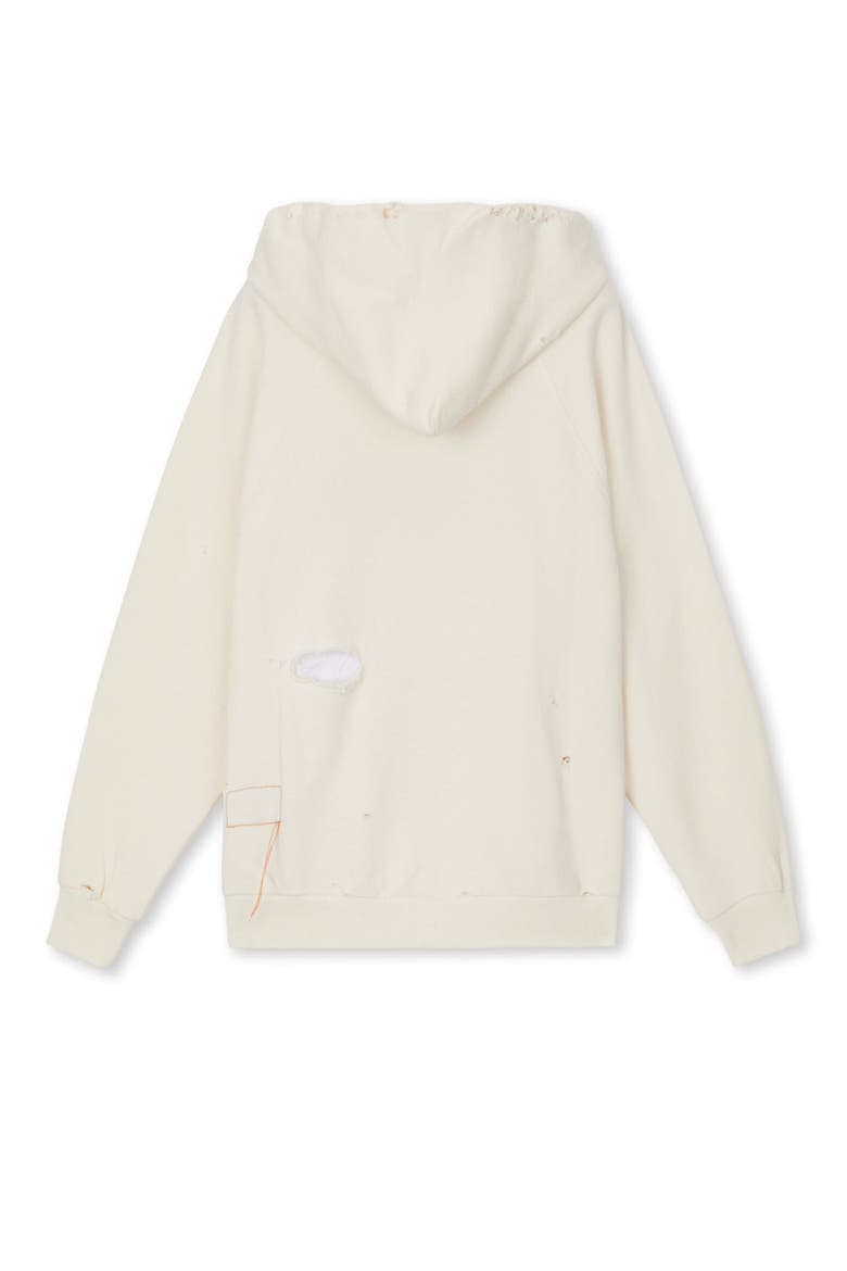 Holly Cotton Sweatshirt, Alternate, color, Ecru
