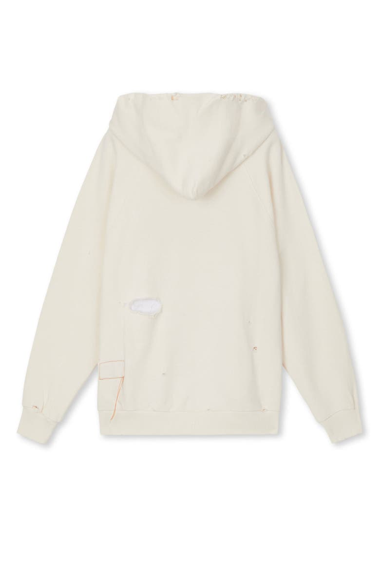 Fortela Holly Cotton Sweatshirt, Alternate, color, Ecru