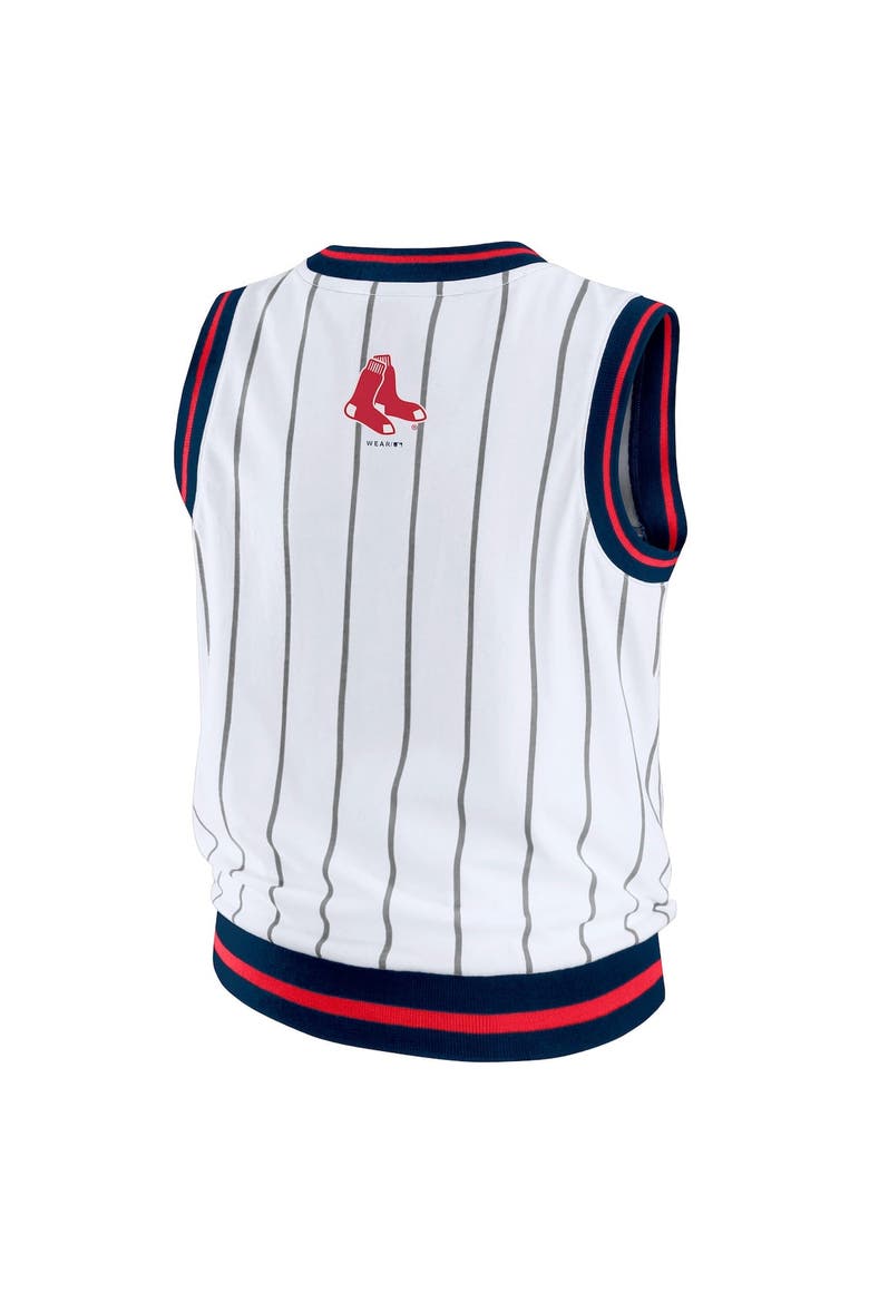 Women's WEAR by Erin Andrews  White Boston Red Sox Sporty Tank Top, Alternate, color, White