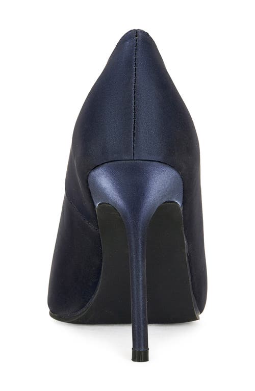 Azalea Wang Patricc Pointed Toe Pump In Blue