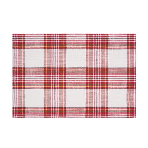 C & F Home C&f Home Gracelyn Plaid Placemats Set Of 6, 13" X 19" In Red