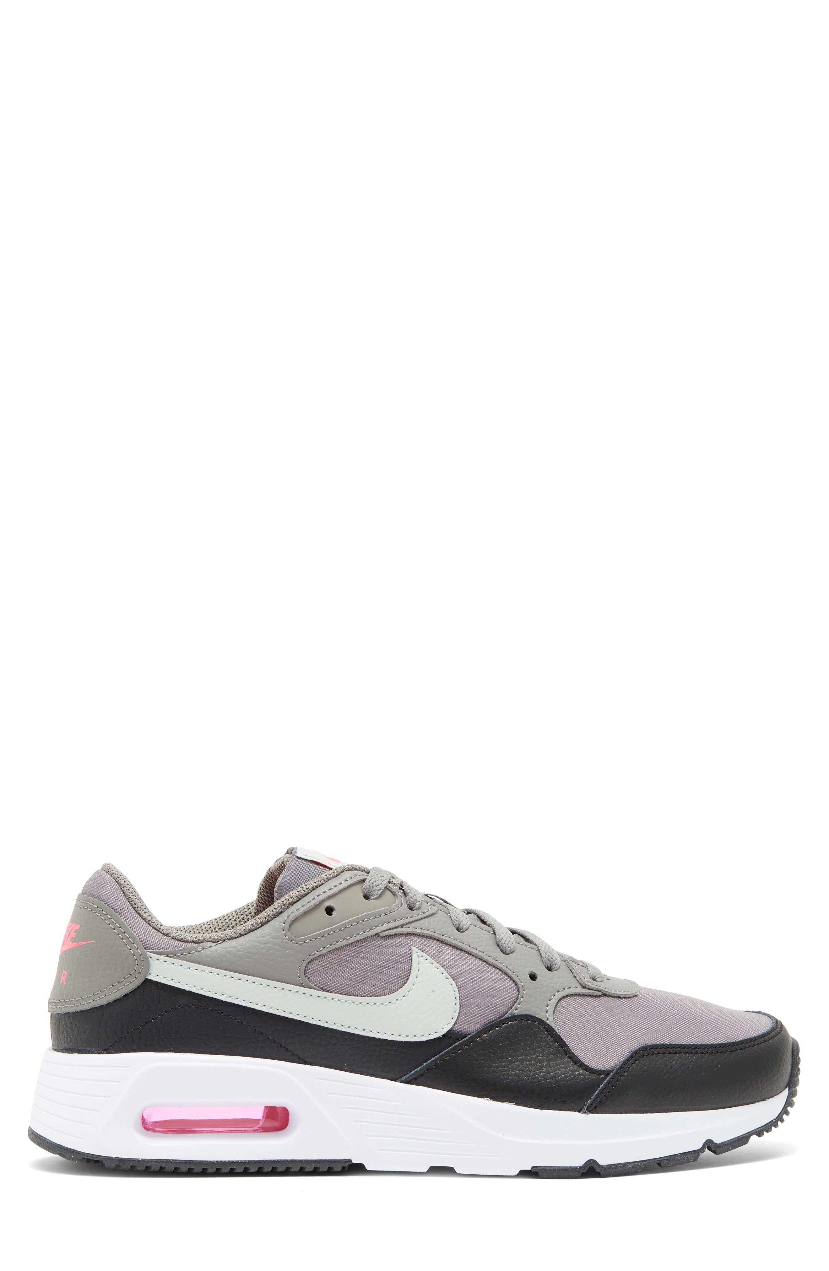 Air Max SC Sneaker, Alternate, color, FLAT PEWTER/ SILVER/ WHITE
