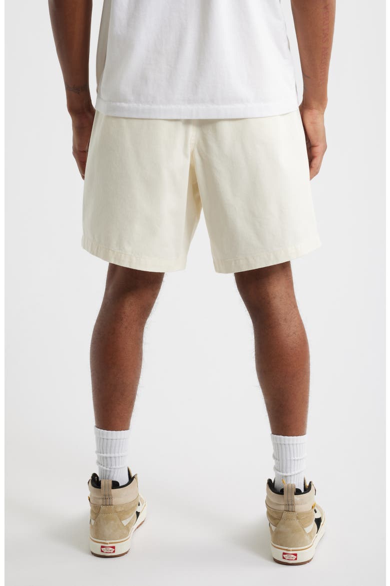 Men's Easy Relaxed Cotton Twill Shorts, Alternate, color, UNBLEACHED