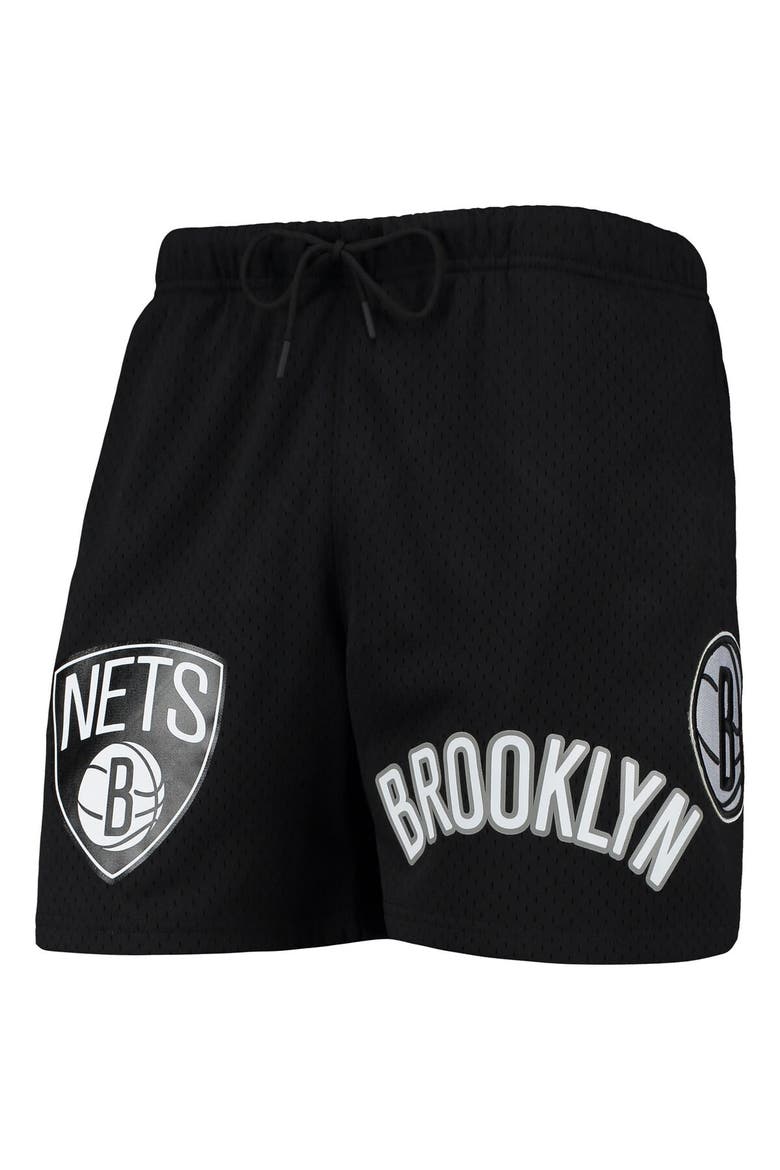 Men's Pro Standard Black Brooklyn Nets Mesh Capsule Shorts, Alternate, color, Black