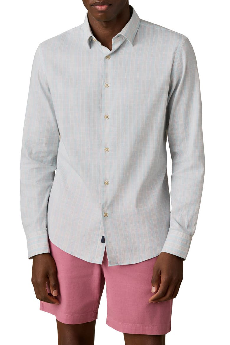Movement Monterrey Plaid Button-Up Shirt, Main, color, SUNSET GROVE PLAID