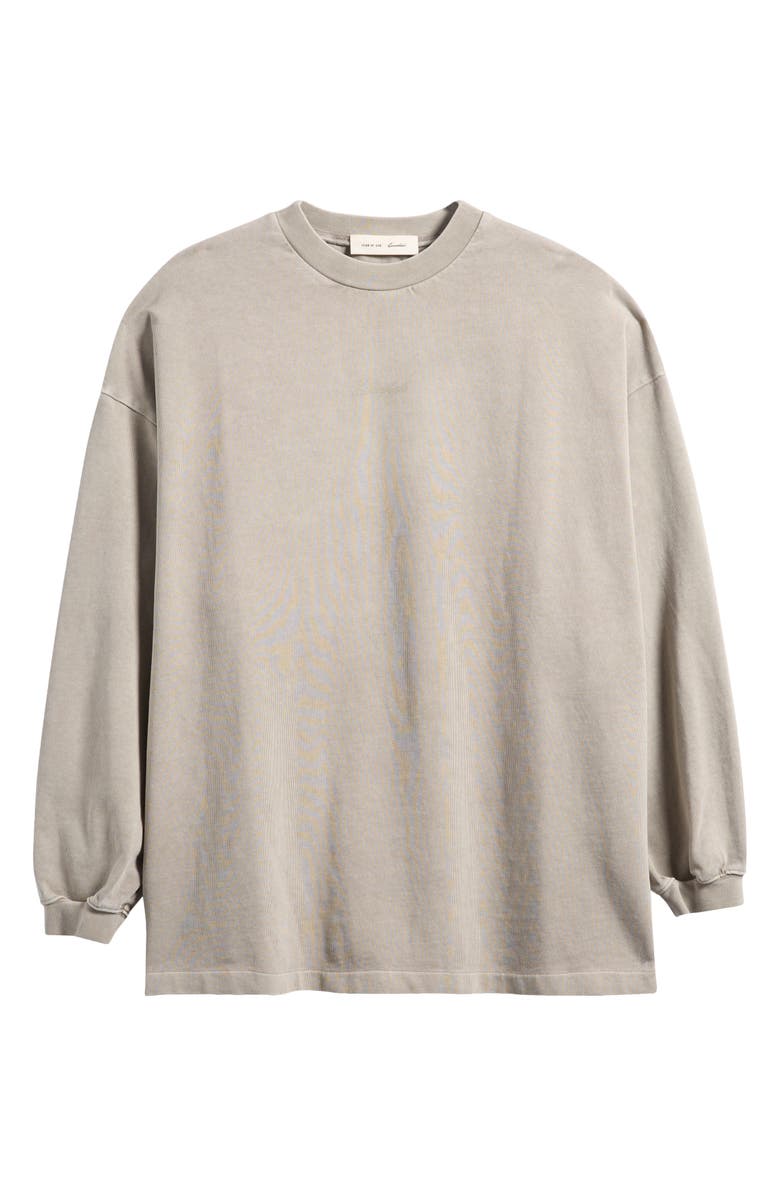 Fear of God Essentials Signature '90s Long Sleeve T-Shirt, Alternate, color, Faded Seal