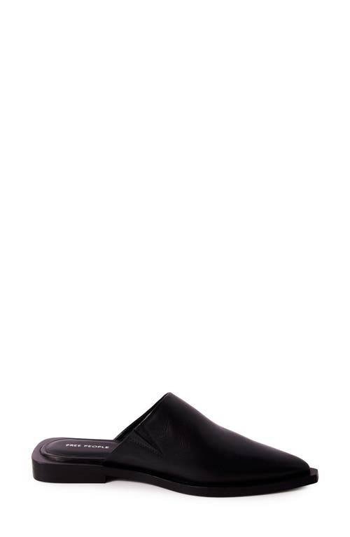 Free People Women's Becky Pointed Toe Mules In Black