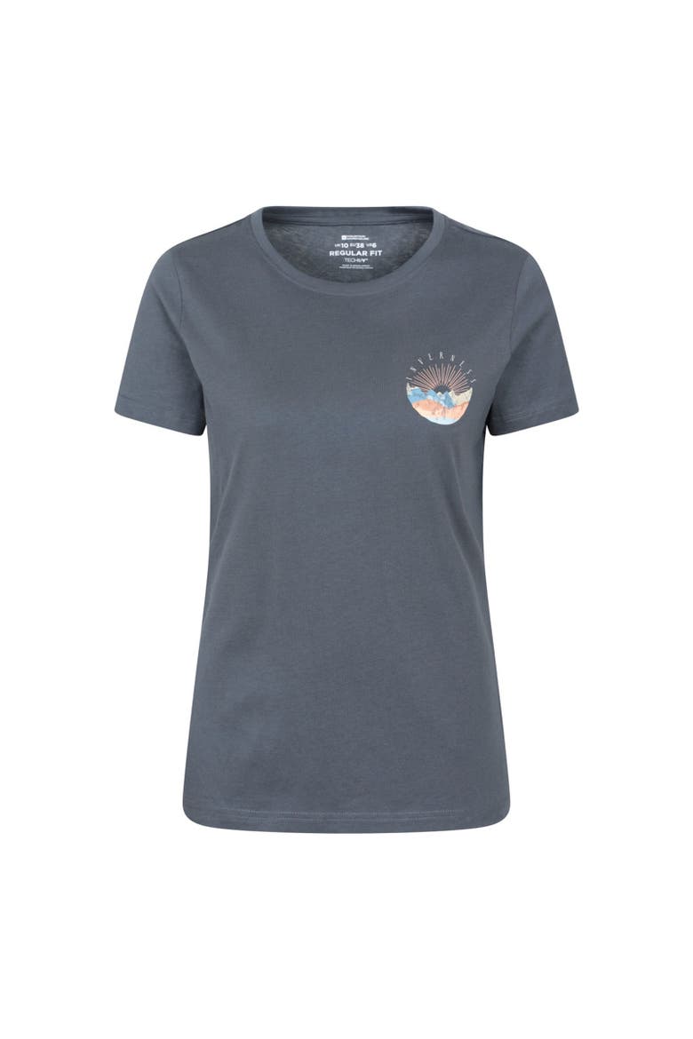 Inverness Chest Print Relaxed Fit T-Shirt, Alternate, color, Dark Blue