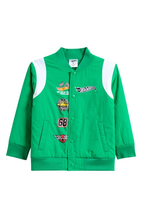 Kids' Hot Wheels® Bomber Jacket (Toddler & Little Kid)