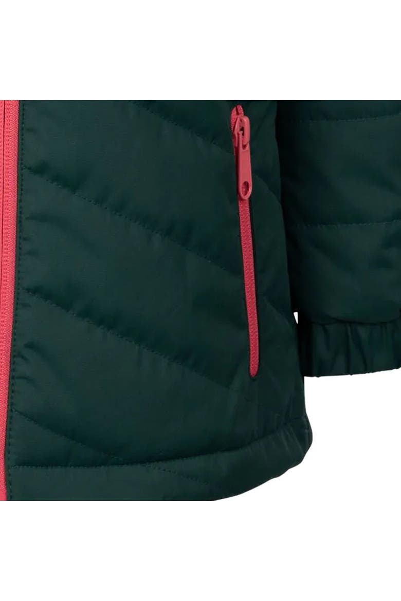 Childrens/Kids Andee Quilted Casual Jacket, Alternate, color, Pine