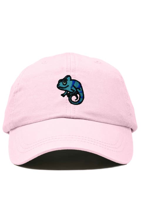 Chameleon Embroidered Dad Hat