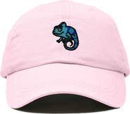 Dalix Chameleon Embroidered Dad Hat
