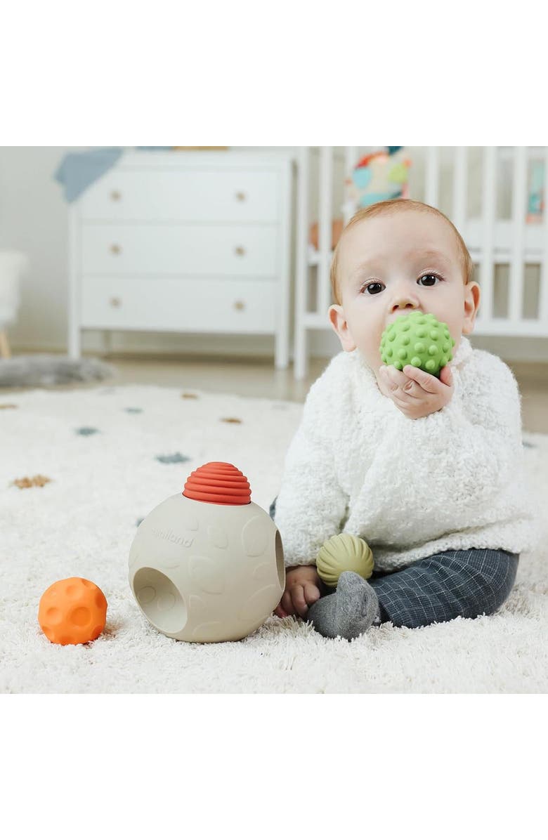 Miniland Eco Big Sensory Ball, Alternate, color, Beige Multi