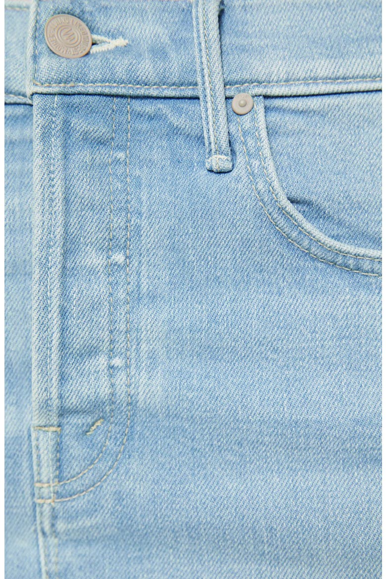 The Vagabond Denim Miniskirt, Alternate, color, SAUCED BY SIX