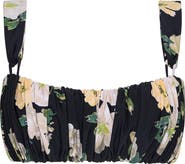 MONTCE Victoria Shirred Bikini Top