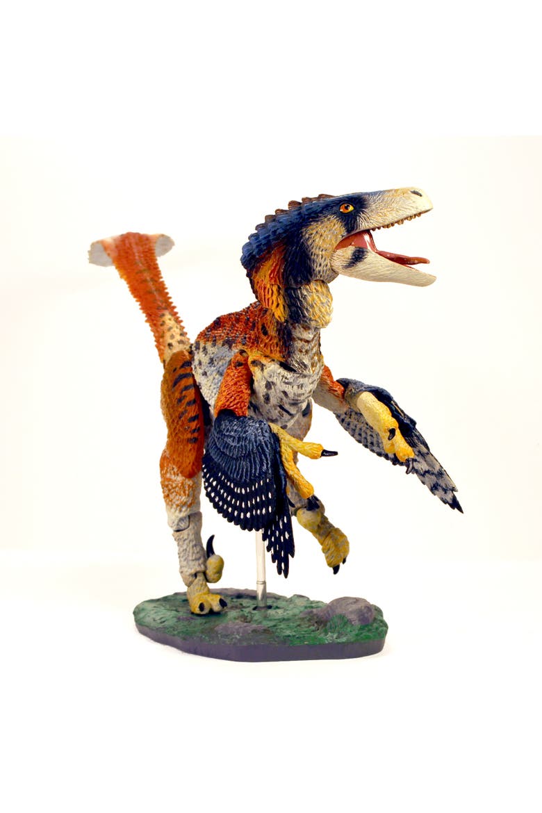 Dromaeosaurus Albertensis 1/6th Scale Action Figure, Alternate, color, Multicolored