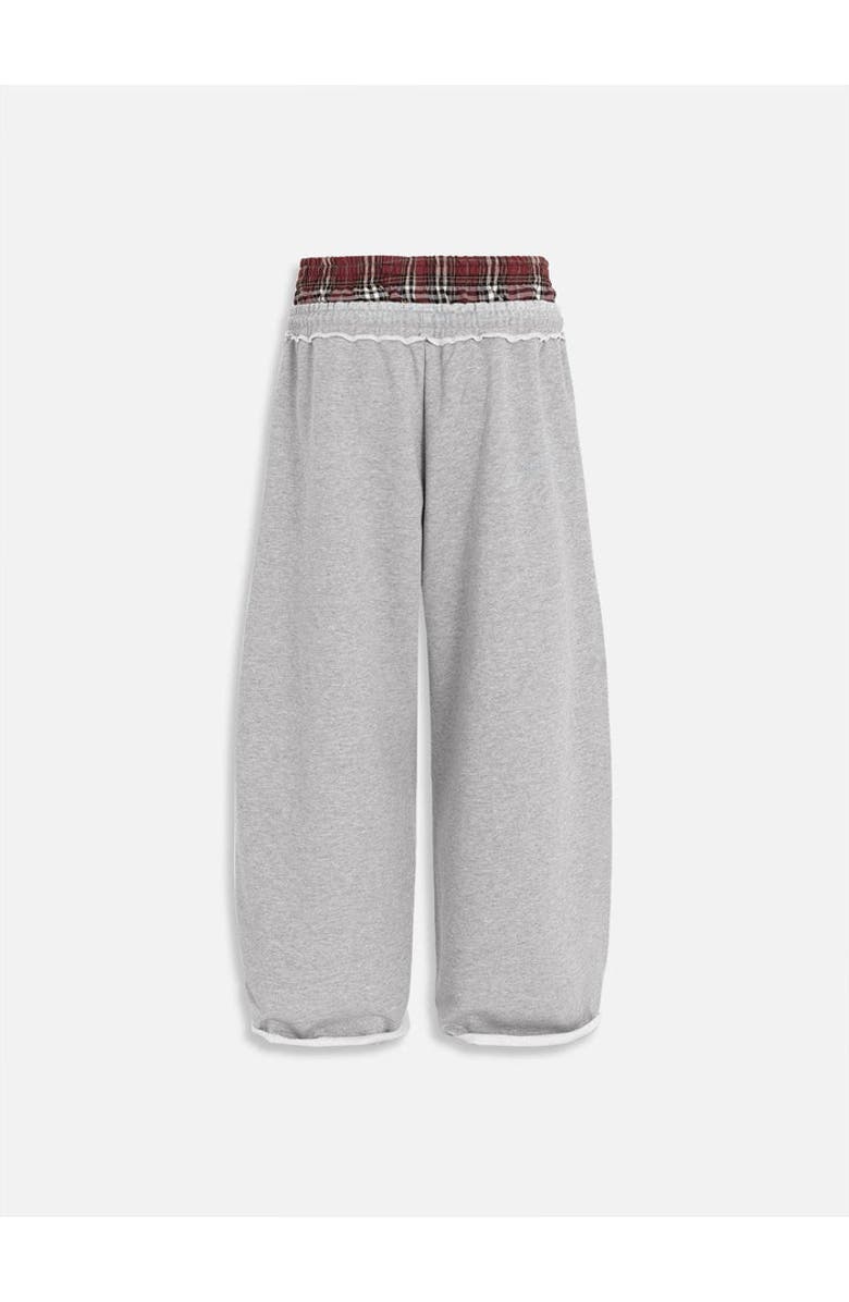 AELFRIC EDEN Double Waist Baggy Sweatpants, Alternate, color, Grey
