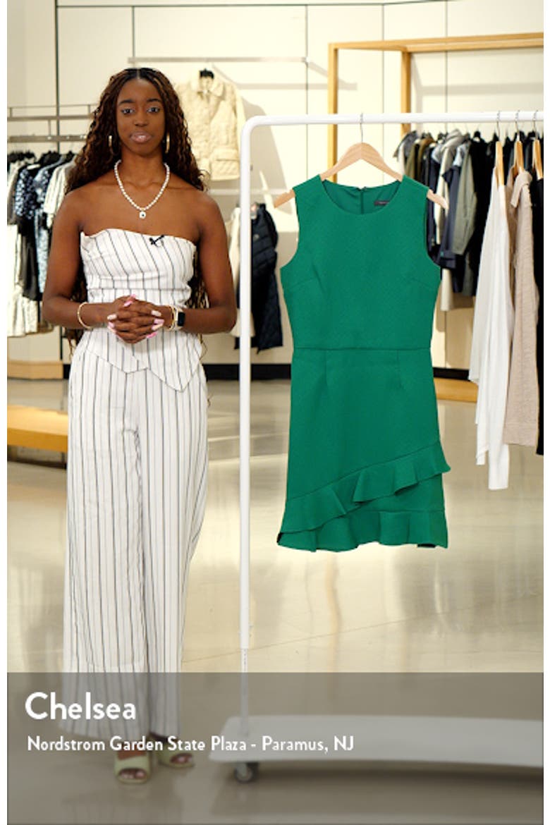 Double Flounce Sleeveless Dress video
