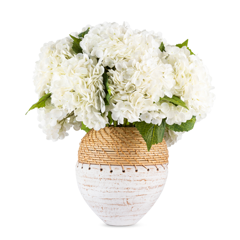 Viviana RealTouch Hydrangea Stoneweave Arrangement
