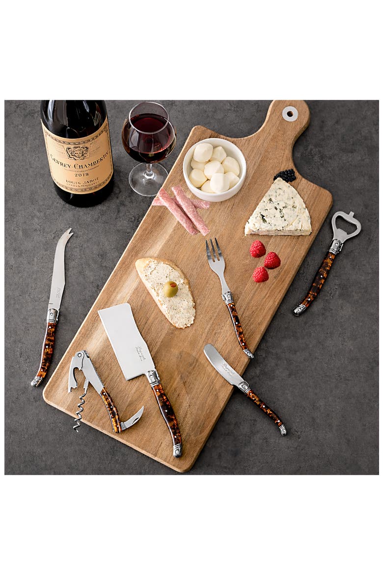13-Piece Laguiole Charcuterie Set, Alternate, color, TORTOISE SHELL