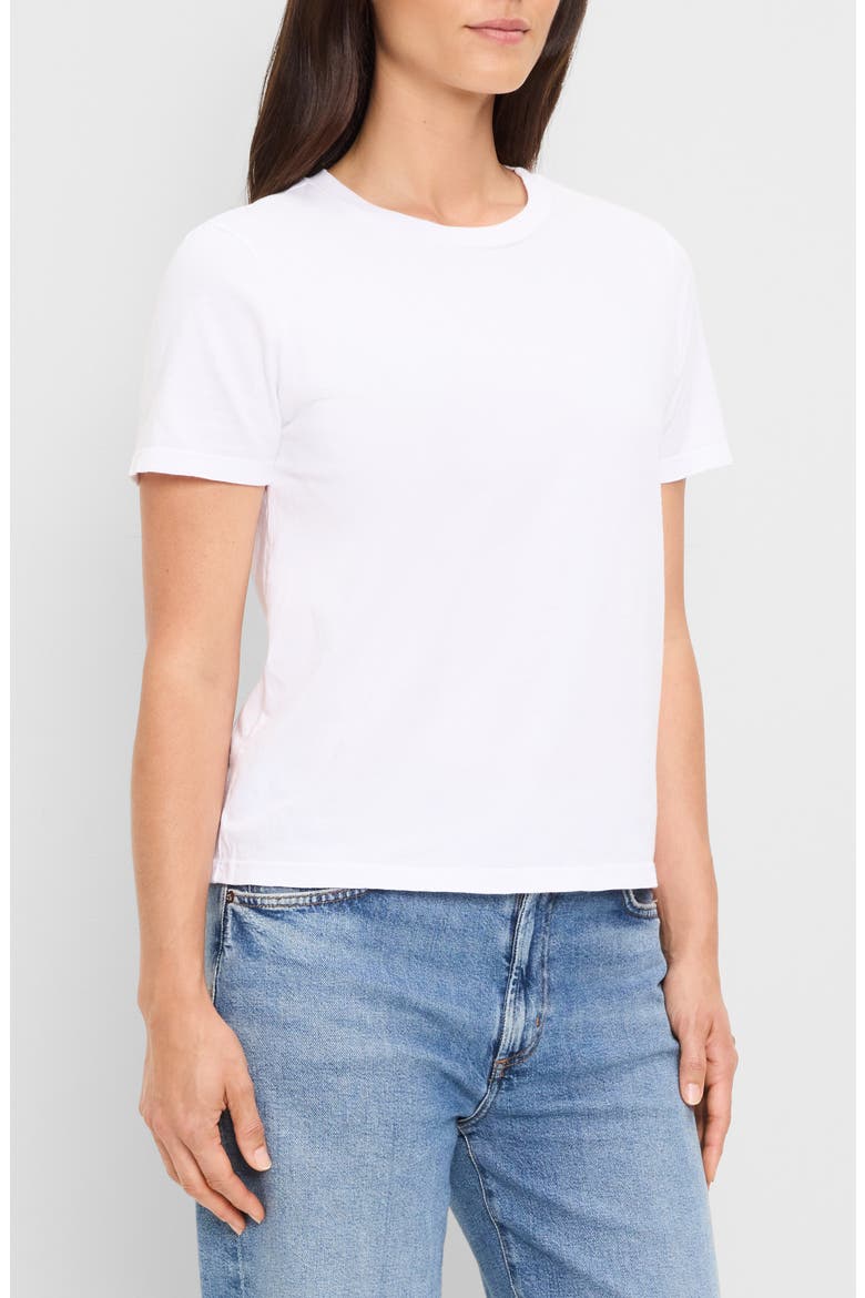Becca Crewneck T-Shirt, Alternate, color, WHITE
