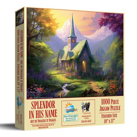Splendor in His Name 1000 piece Jigsaw Puzzle for Adults