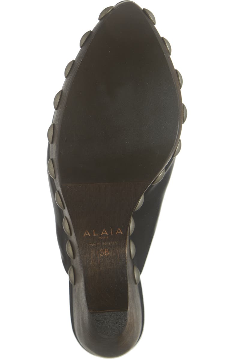 Alaïa Pointy Toe Clog, Alternate, color,