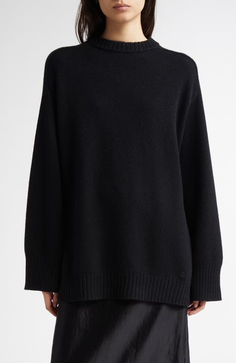 Safi Step Hem Wool & Cashmere Sweater
