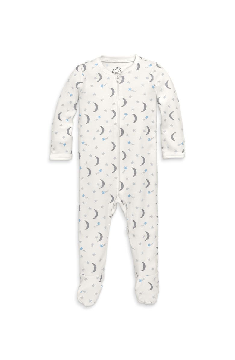 Primary Baby Organic Zip Footie, Main, color, 