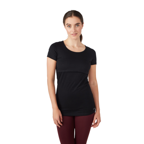 Modern Eternity Nia Short Sleeve Maternity & Nursing Top