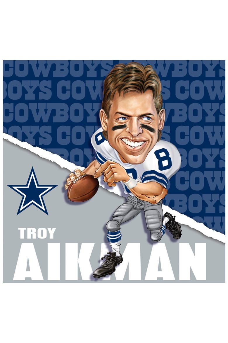 Cowboys Troy Aikman 100 Piece Puzzle, Alternate, color, Multicolor