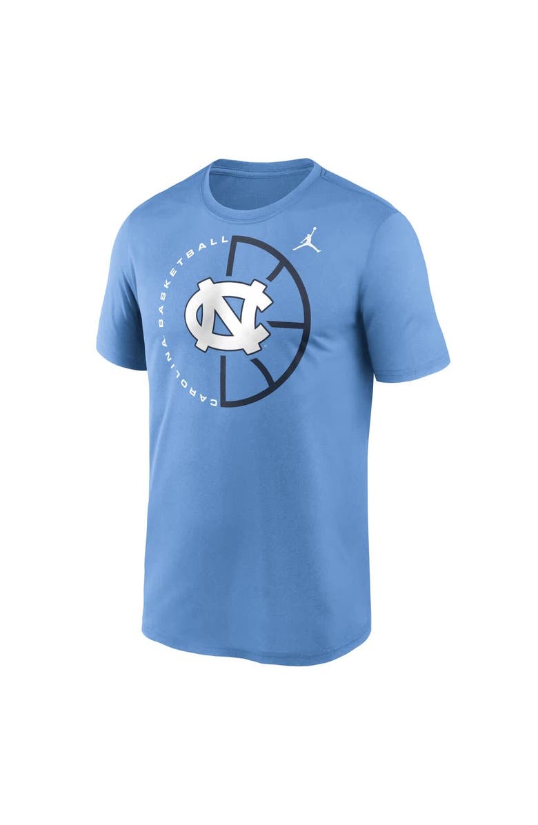 Jordan Brand Men's Jordan Brand Carolina Blue North Carolina Tar Heels Legend Basketball Icon Performance T-Shirt, Alternate, color, 
