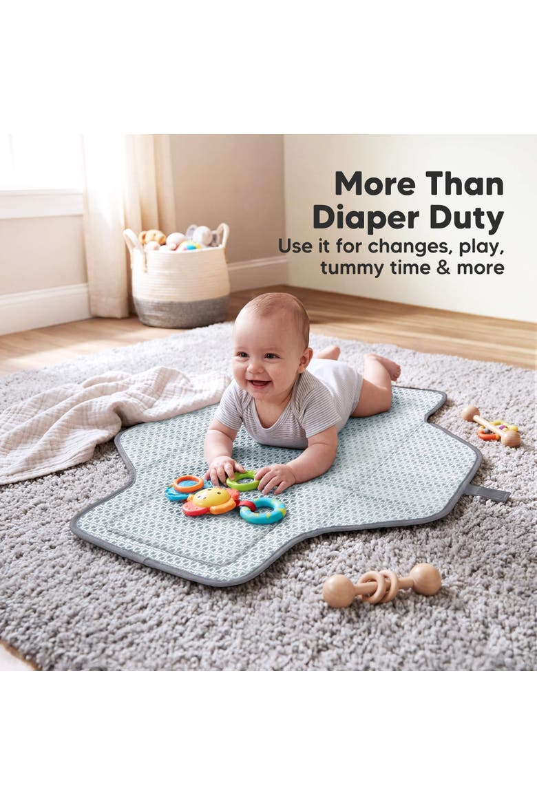 Flex Diaper Changing Pad, Alternate, color, Classic Gray