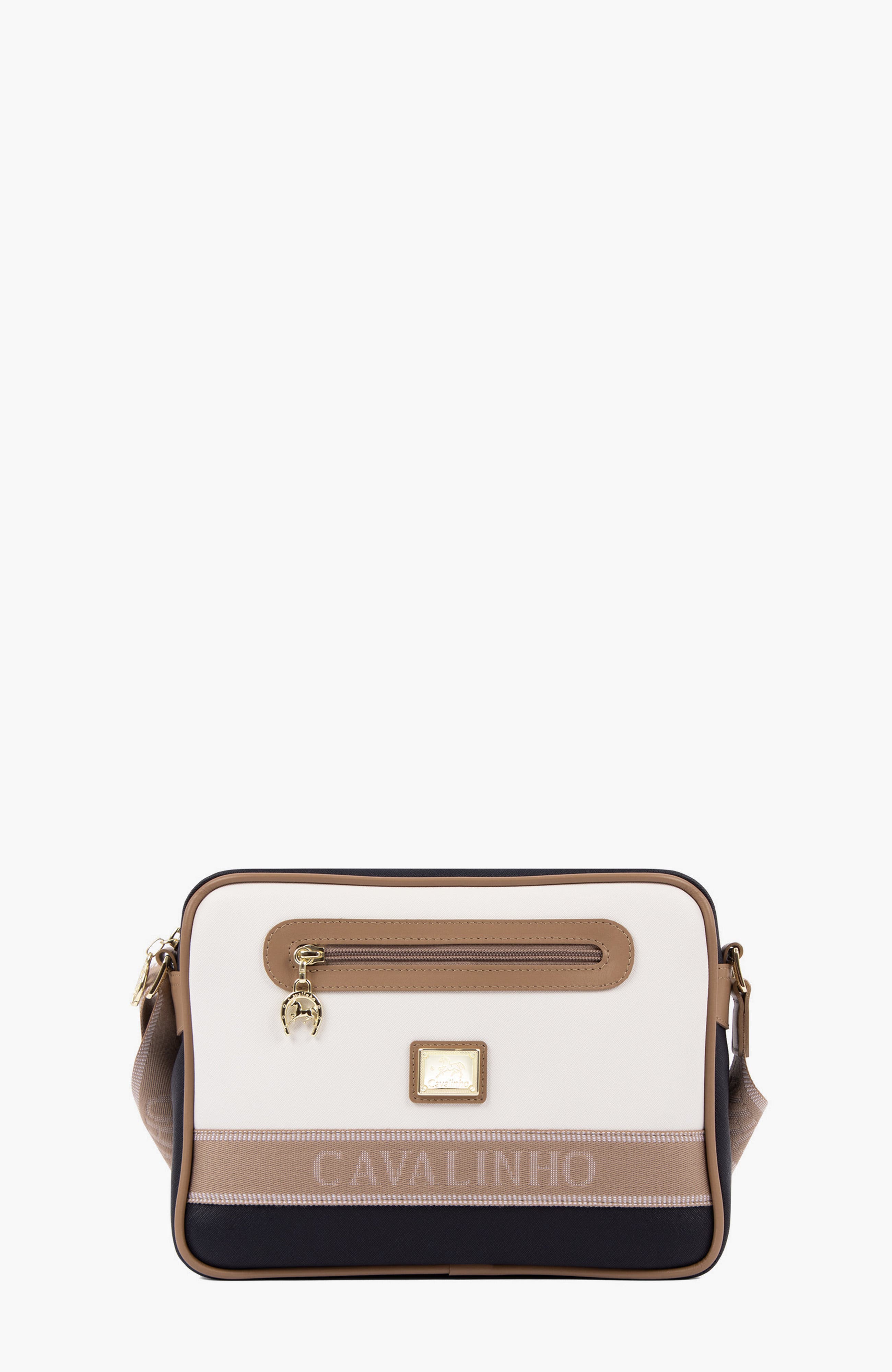 Beige / White / Navy