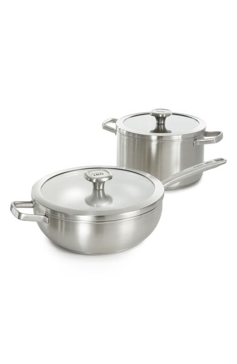 Leo Graphite 4-Piece Cookware Set