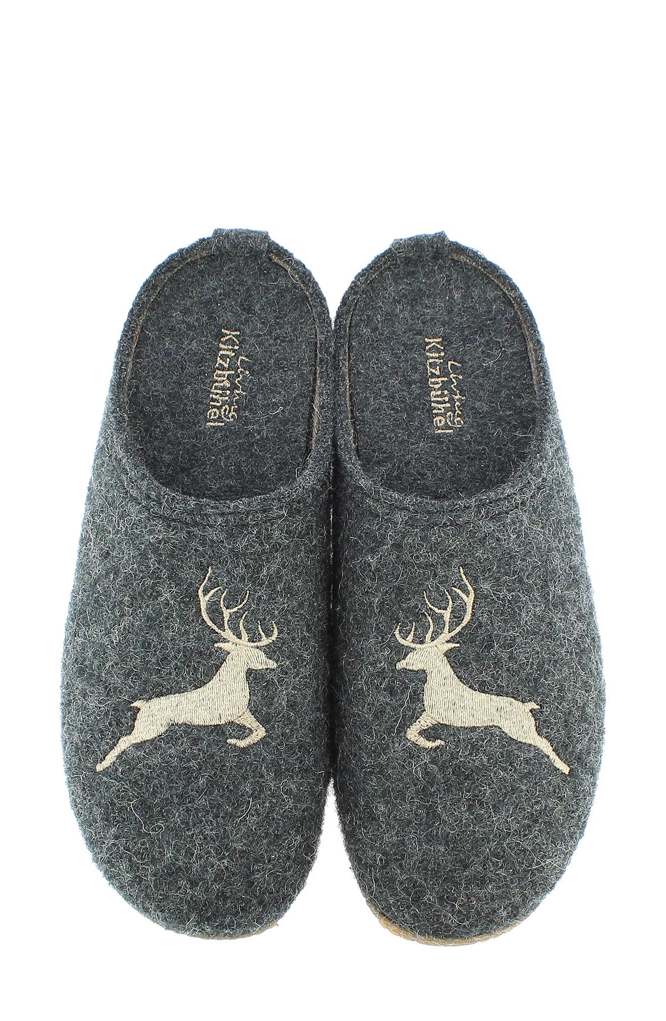 Living Kitzbühel Deer Open Heel Slipper, Main, color, 